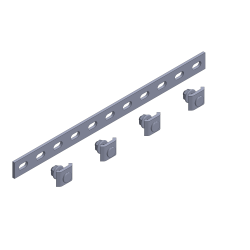 TOUGHMesh, Splicing Accessory, Splice Bar Kit, Steel, ElectroGalvanized TMA-SBKIT-EG